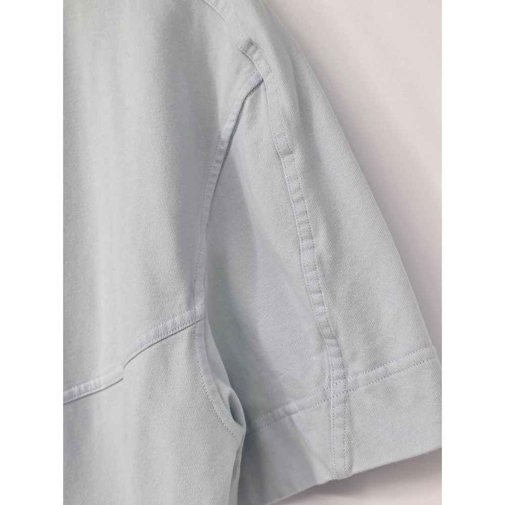 Lululemon Short Sleeve Sweatshirt Size L Baby Blue Oversized - Picture 6 of 14